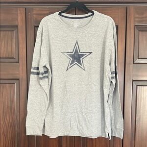 NFL Dallas Cowboys Gray Shirt, Size L